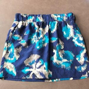 Blue skirt